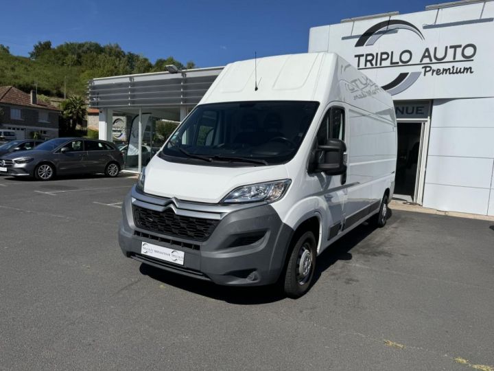 Commercial car Citroen Jumper Steel panel van 35 L3H3 2.0 BlueHDI - 130 Fourgon Tolé Clim + Tva recuperable BLANC - 3