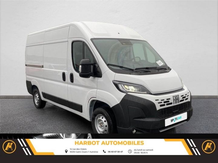 Commercial car Fiat Ducato Steel panel van iv Tole 3.5 m h2 s&s 140 ch fourgon tole 3.5 m h2 s&s 140 ch Teinte extérieure Blanc Icy - 3