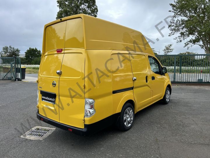 Commercial car Nissan NV200 Steel panel van E-NV200 VOLTIA 40Kwh REHAUSSÉ / MESSAGERIE PORTE LATÉRALE JAUNE - 8