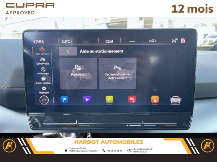 Cupra Born 230 ch - batterie l vz Gris foncé - 20