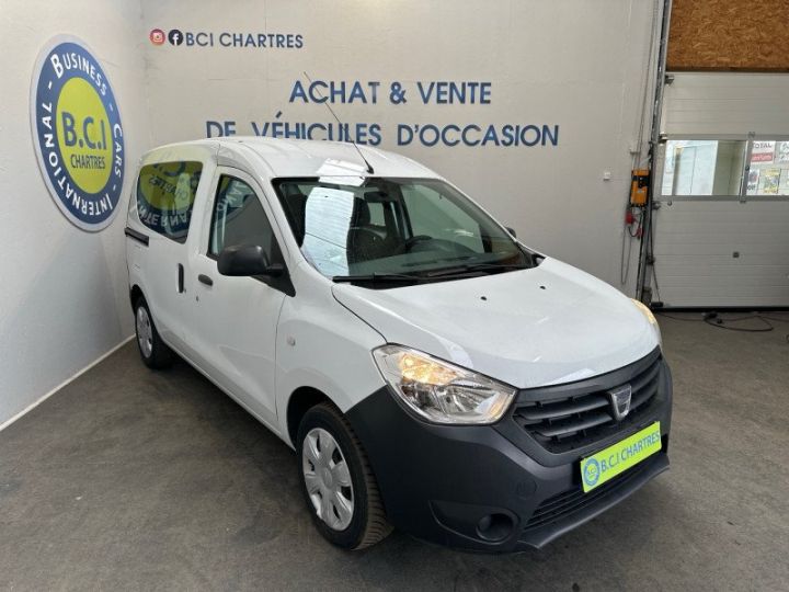 Dacia Dokker 1.6 SCE 100CH Blanc - 3