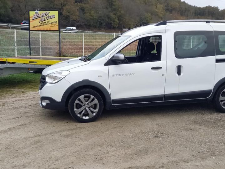 Dacia Dokker 115 CV STEPWAY (belbex auto A YOLET) Blanc - 1