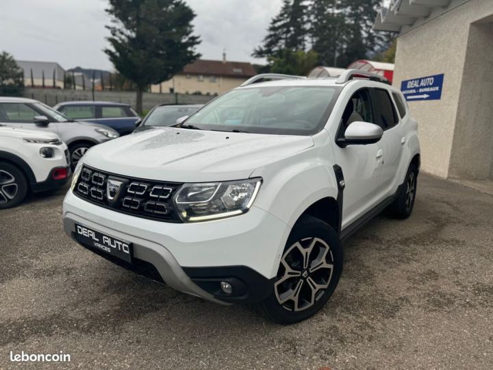 Dacia Duster 1.5 dCi 110ch Prestige 4X4 Blanc - 1