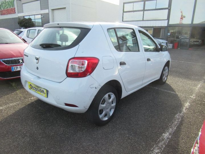 Dacia Sandero 1.2 16V 75  Blanc - 4