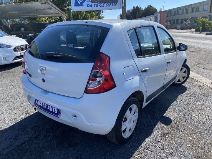 Dacia Sandero 1.4 MPI 75 GPL eco2 Blanc - 2