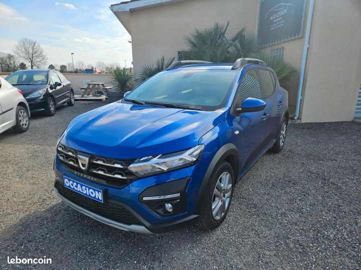 Dacia Sandero 3 écoTCE 90cv stepway toutes options + camera 1 main garantie 36 mois europe valable chez daa Gris - 9