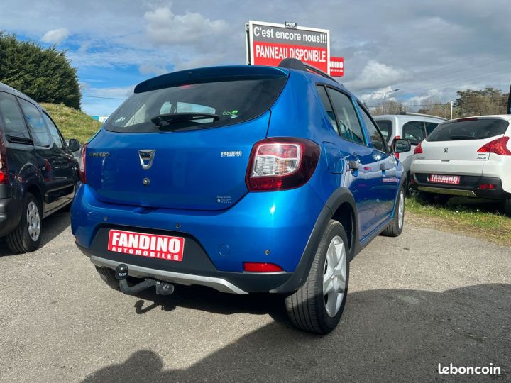 Dacia Sandero II 1.5 Dci 90Ch Stepway Prestige Bleu - 3