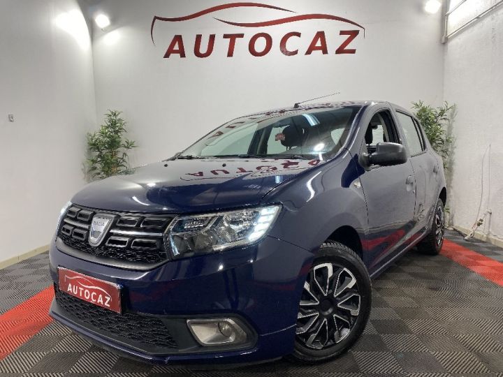 Dacia Sandero SCe 75 Ambiance +2017 +124500KM Bleu - 1