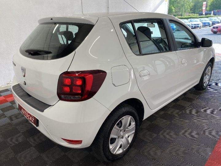 Dacia Sandero SCe 75 Lauréate +66000KM+2018 Blanc - 8