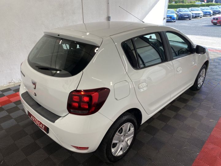 Dacia Sandero SCe 75 Lauréate +66000KM+2018 Blanc - 19