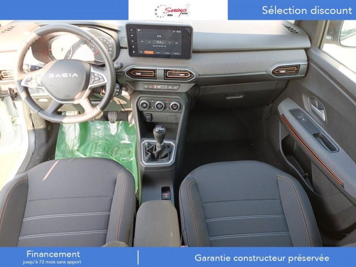 Dacia Sandero STEPWAY EXPRESSION PLUS TCE 90 JANTES ALU 16+PK CONFORT+CLIM AUTO BLANCHE - 34