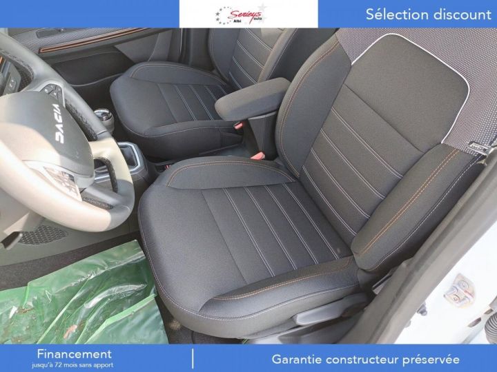 Dacia Sandero STEPWAY EXPRESSION PLUS TCE 90 JANTES ALU 16+PK CONFORT+CLIM AUTO BLANCHE - 37