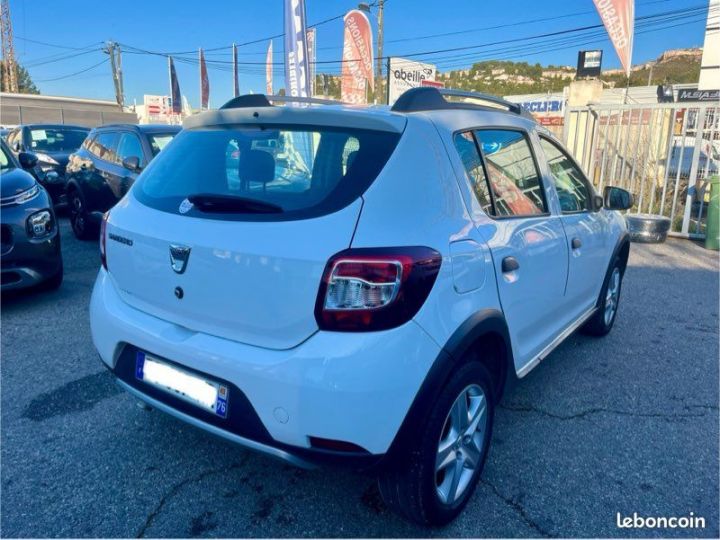 Dacia Sandero stepway tce 90 cv Blanc Occasion - 4