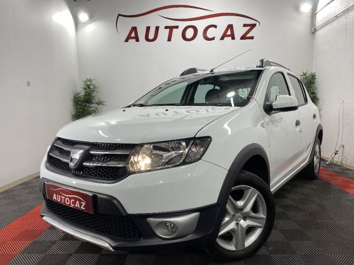 Dacia Sandero TCe 90 Stepway Prestige +75000KM Blanc - 1