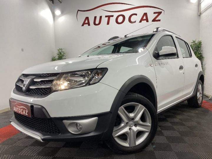 Dacia Sandero TCe 90 Stepway Prestige +75000KM Blanc - 2