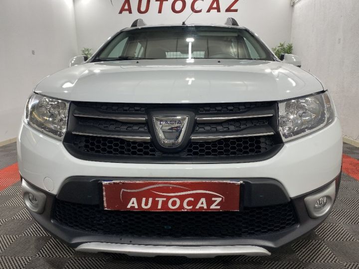 Dacia Sandero TCe 90 Stepway Prestige +75000KM Blanc - 4