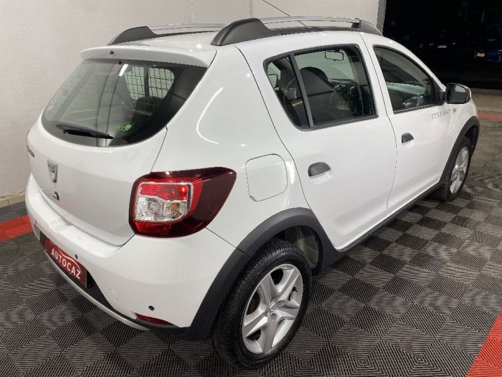 Dacia Sandero TCe 90 Stepway Prestige +75000KM Blanc - 8