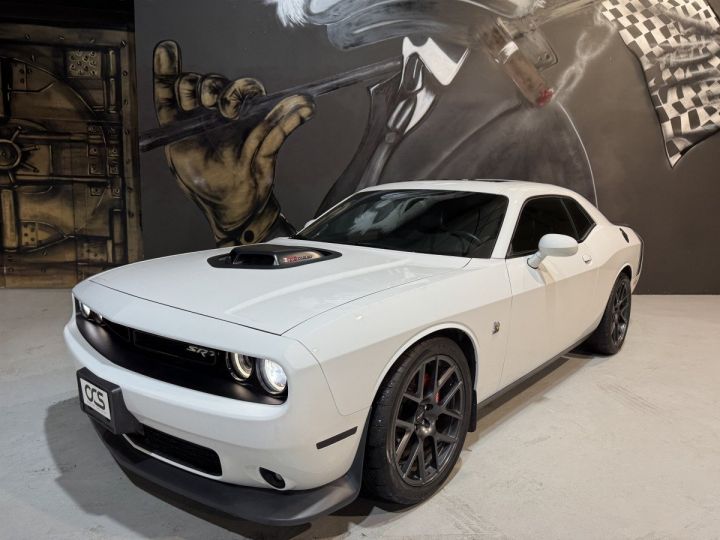 Dodge Challenger R/T SCAT PACK SHAKER V8 6.4 Blanc - 2