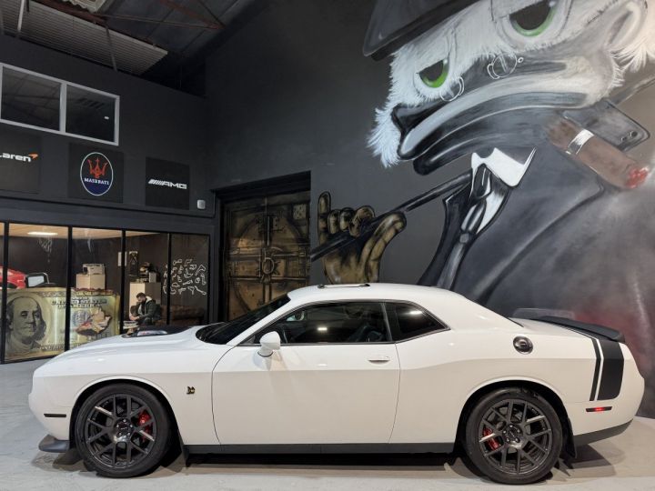 Dodge Challenger R/T SCAT PACK SHAKER V8 6.4 Blanc - 4