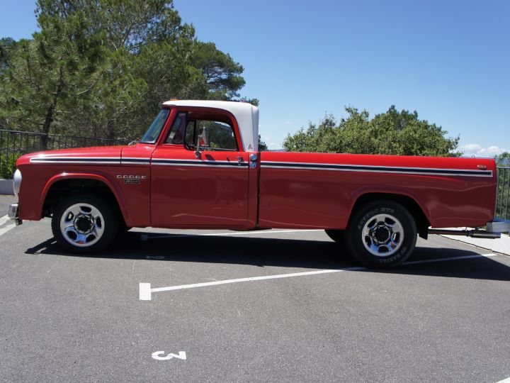 Dodge D Series DODGE D200 V8 6.3L PICK-UP 1967 RESTAURE COMPLETEMENT!!!!!! Rouge - 4