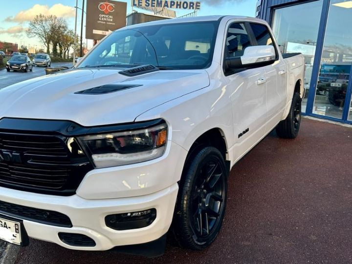 Dodge Ram 1500 CREW SPORT V8 5.7L CAMERA 360° SUSPENSION ACTIVE RAMBOX RIDELLE MULTIFONCTIONS PACK ALP FULLS OPTIONS Ivory Occasion - 2
