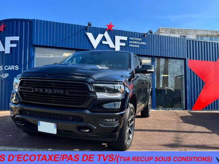 Dodge Ram Laramie Night Edition E85 CAM 360°/SUSPENTION PNEUMATIQUE/PACK ALP| Pas D'ecotaxe-Pas TVS - TVA Récupérable Noir Vendu - 1