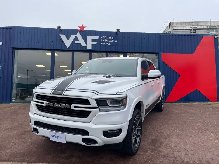 Dodge Ram Laramie Sport - Suspension Pneumatique - Caméra 360° - GPL PRINS - V8 5,7L 401Ch - Pas D’écotaxe - Pas TVS - TVA Récup Ivory Occasion - 2