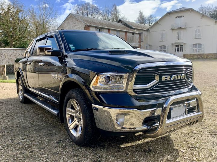 Dodge Ram Limited Crew Cab / FlexFuel E85 (CUSTOM UNIQUE) Noir Metal Vendu - 1