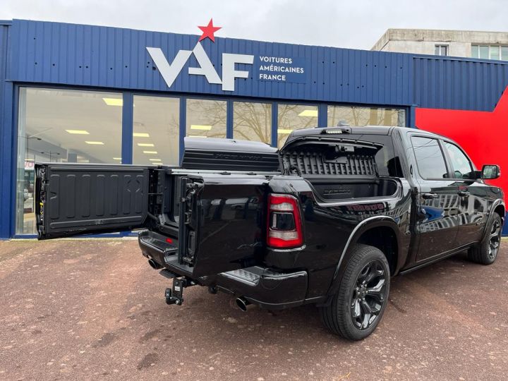 Dodge Ram Limited Night Edition – Rambox -Ridelle Multifonction-SUSPENSION PNEUMATIQUE- PACK ADG/ALP -V8 5,7L De 401 Ch-Pas D’écotaxe -Pas TVS - TVA Récupérable Noir Vendu - 3