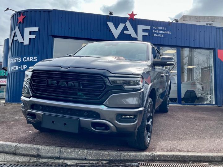 Dodge Ram Limited Night Edition – Ridelle Multifonction-SUSPENSION PNEUMATIQUE- PACK ADG/ALP -V8 5,7L De 401 Ch-Pas D’écotaxe -Pas TVS - TVA Récupérable Granite Vendu - 1