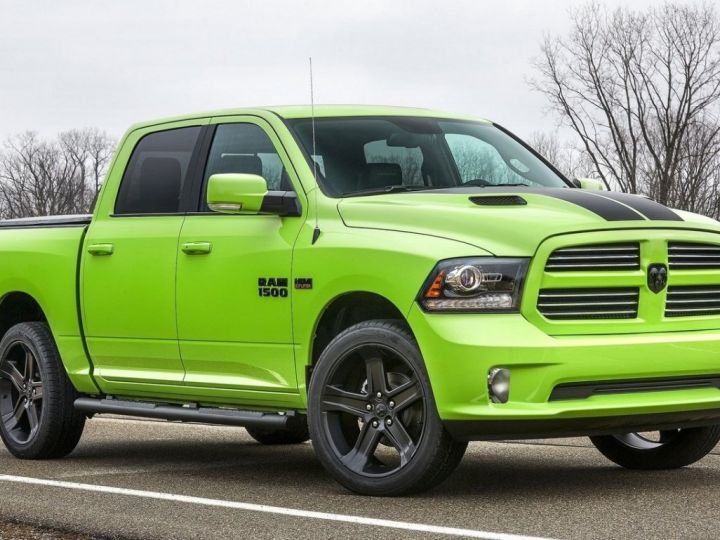 Dodge Ram SUBLIME GREEN EDITION LIMITEE vert Vendu - 1