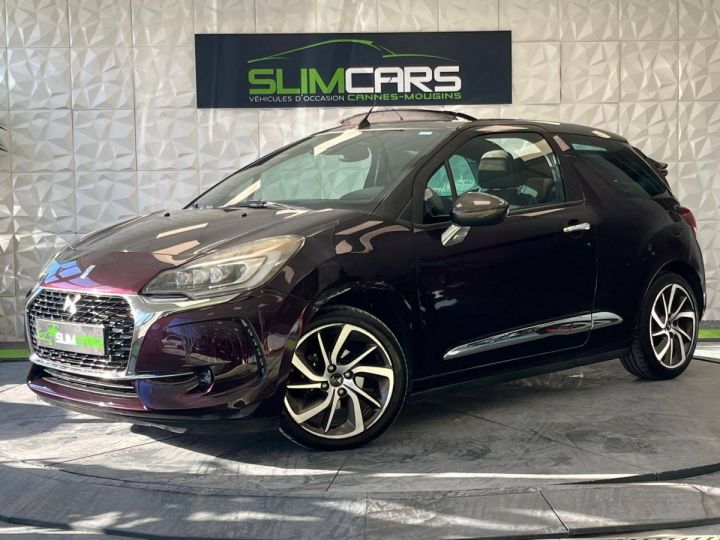 DS DS 3 Cabrio PureTech 110ch Sport Chic S&S EAT6 ROUGE FONCE - 20