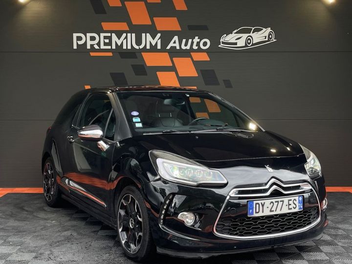 DS DS 3 Citroen Ds3 1.2i 110 Cv Ultra Prestige Boite Automatique Full Cuir Chauffant Camera Distribution Neuve Ct Ok 2026 Noir - 2