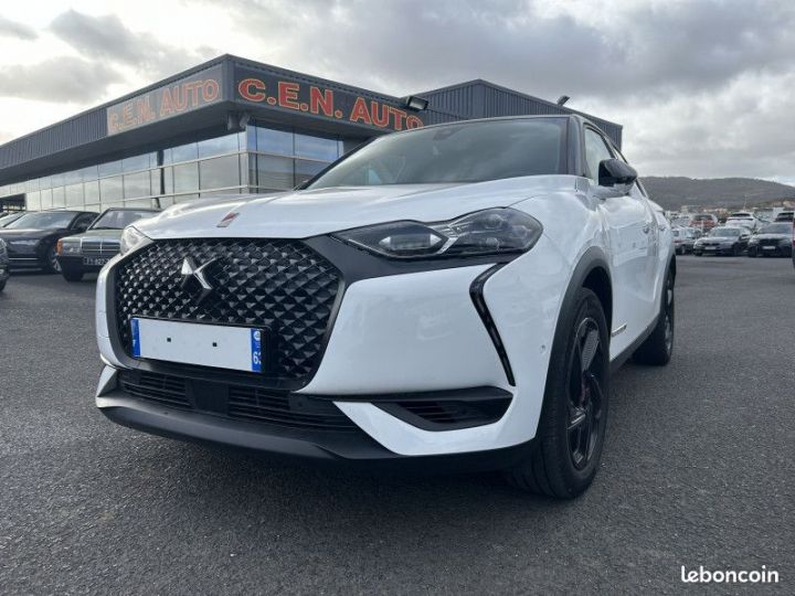 DS DS 3 CROSSBACK PURETECH 130CH PERFORMANCE LINE AUTOMATIQUE Blanc - 1