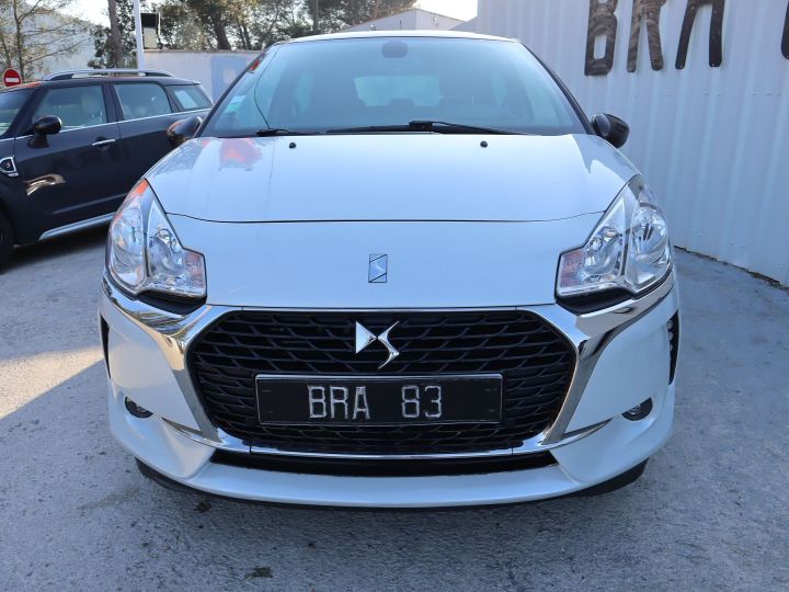 DS DS 3 PURETECH 82CH SO CHIC Blanc - 2