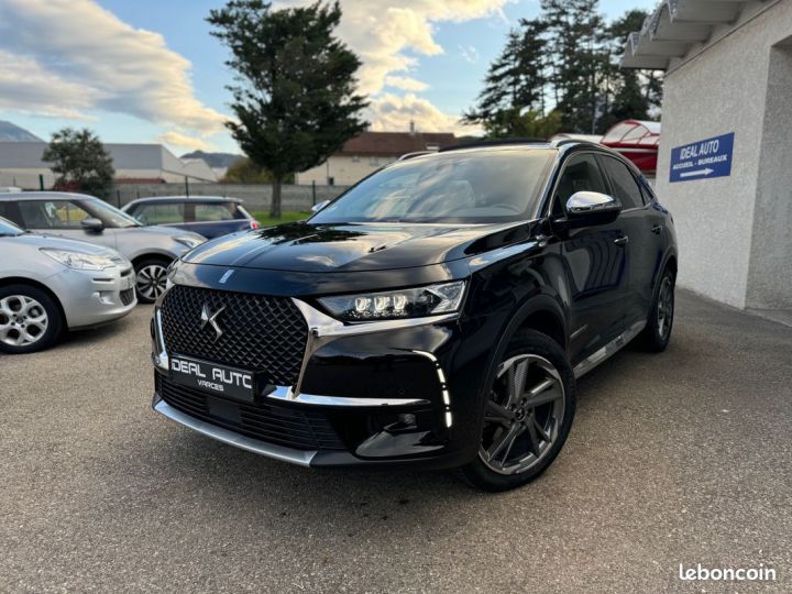 DS DS 7 CROSSBACK BlueHDi 180ch Grand Chic Rivoli Automatique Noir - 1