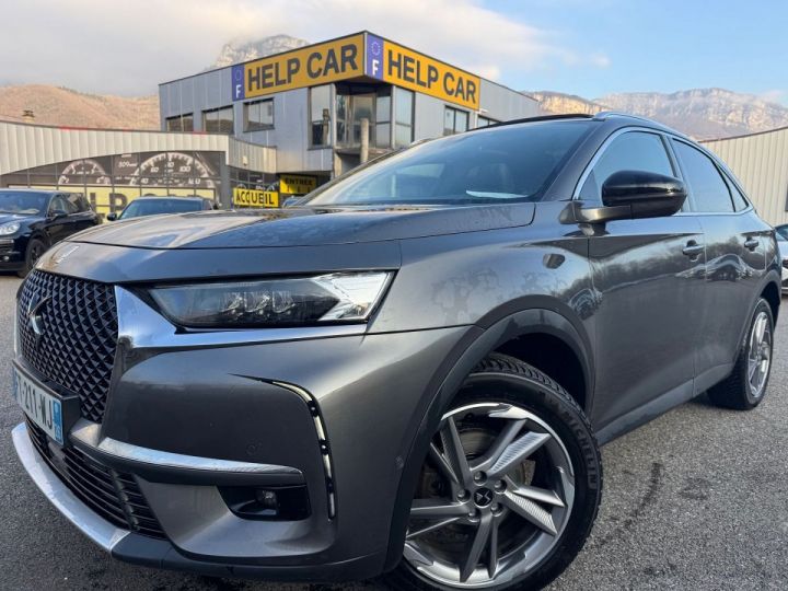 DS DS 7 CROSSBACK BLUEHDI 180CH RIVOLI AUTOMATIQUE TOIT OUVRANT Gris F - 1