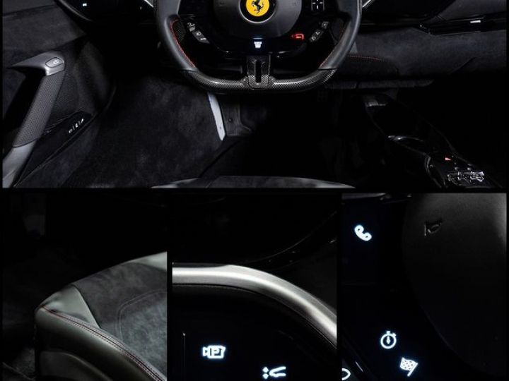 Ferrari 296 GTB V6 2.9 830 – Française Lift Cam 360° Carbone Display TVA 1631EMOIS Rouge - 9