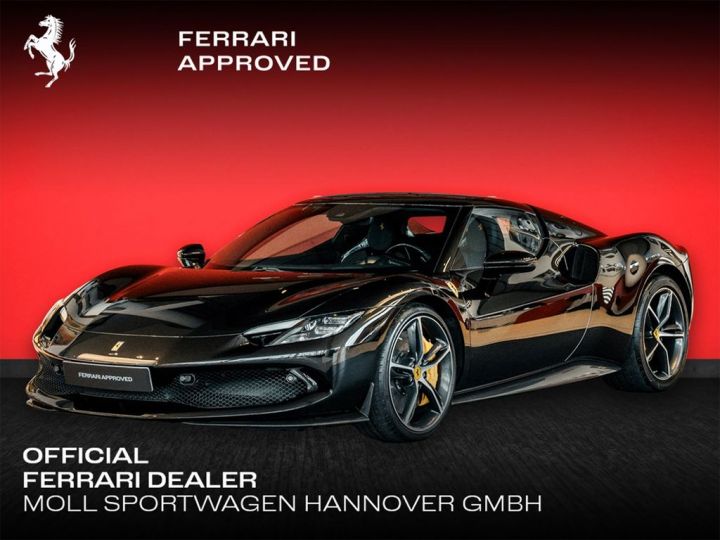 Ferrari 296 GTB V6 3.0 Hyb. 829 ch Carbon*JBL*Lift Noire - 1