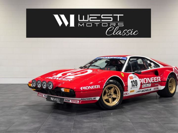 Ferrari 308 GTB Gr4 V8 2.9 – PTH Groupe 4 Immat France Collector Matter Bilstein Rouge - 1