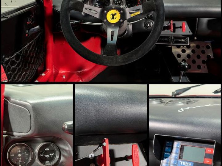 Ferrari 308 GTB Gr4 V8 2.9 – PTH Groupe 4 Immat France Collector Matter Bilstein Rouge - 9