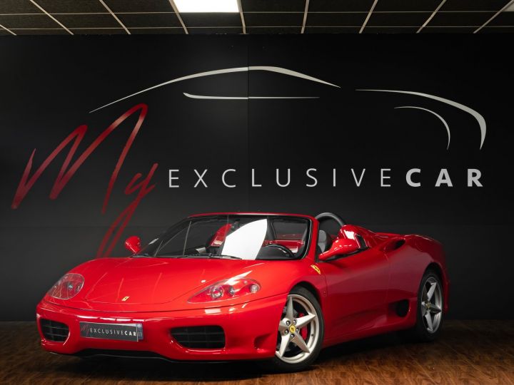Ferrari 360 Modena Spider F1 - Origine FRANCE (POZZI) - Entretien Annuel Effectué 07/2022 - Distribution Neuve - Embrayage 2.000 Kms - Garantie 12 Mois Rouge (rosso Corsa) - 1