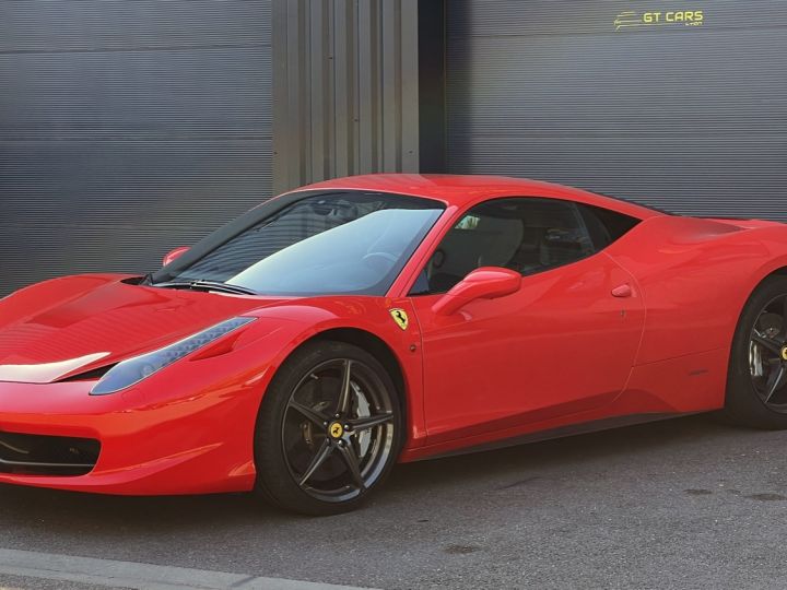 Ferrari 458 Italia Ferrari 458 Italia - LOA 1720 Euros Par Mois - Rosso Scuderia - Baquets Carbone - Volant LED Rosso Scuderia - 3