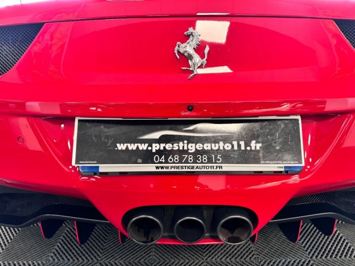 Ferrari 458 Italia V8 4.5 570 CV Full Carbon Xenon Sieges carbon Revision Rouge - 8
