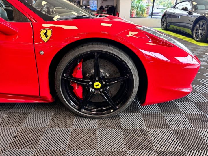 Ferrari 458 Italia V8 4.5 570 CV Full Carbon Xenon Sieges carbon Revision Rouge - 11