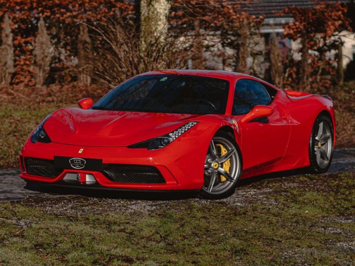 Ferrari 458 Speciale- ROSSO SCUDERIA- 1 OWNER-Perfect history Rouge - 6