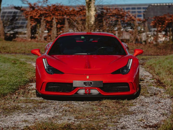 Ferrari 458 Speciale- ROSSO SCUDERIA- 1 OWNER-Perfect history Rouge - 7