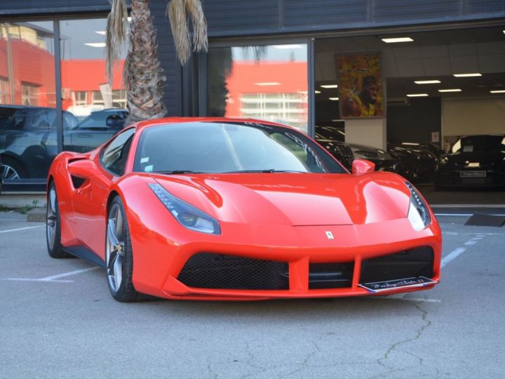 Ferrari 488 GTB Sieges Racing Lift JA 20 Volant Led Carbon Ligne Akrapovic Rouge - 29