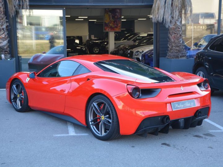 Ferrari 488 GTB Sieges Racing Lift JA 20 Volant Led Carbon Ligne Akrapovic Rouge - 38