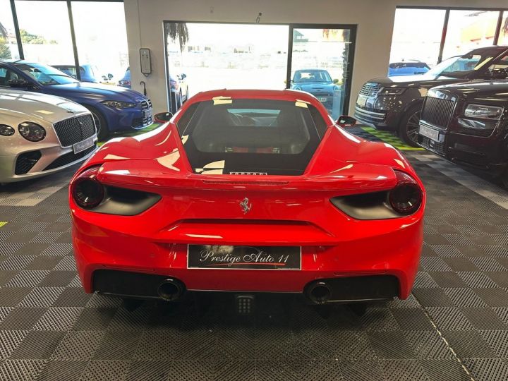 Ferrari 488 GTB Sieges Racing Lift JA 20 Volant Led Carbon Ligne Akrapovic LOA : 1 730 euros par mois Rouge - 5